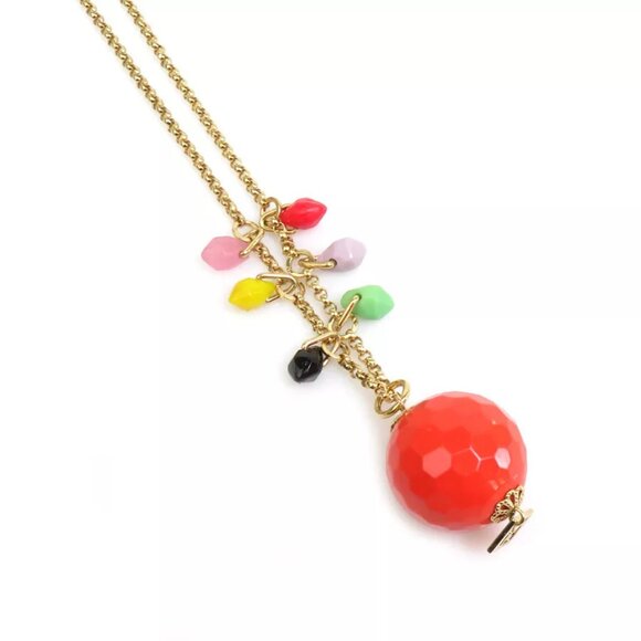 FENDI Necklace Gold/Multicolor Metal - Picture 1 of 10